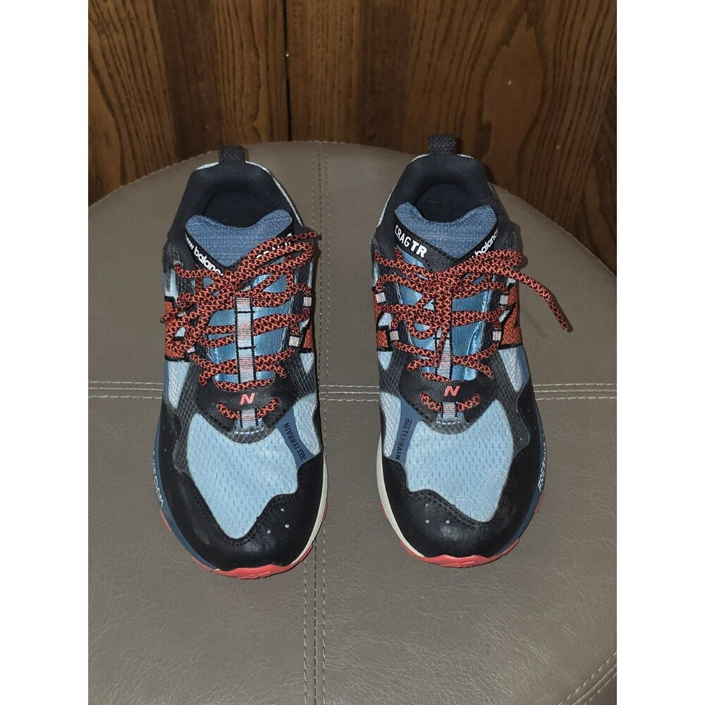 Women's New Balance Fresh Foam Crag Trail V2 Blue/Black (WTCRGLN2) Sz 8 EUC